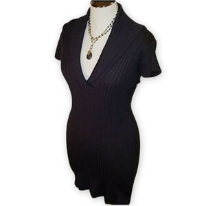 Knit Sweater Dress Jrs L, fits like Women's Small